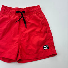Load image into Gallery viewer, Boys BILLABONG, RECYCLER LAYBACK board shorts, elasticated, EUC, size 2,  