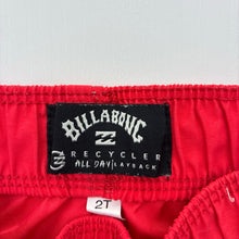 Load image into Gallery viewer, Boys BILLABONG, RECYCLER LAYBACK board shorts, elasticated, EUC, size 2,  