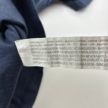 Load image into Gallery viewer, Boys Zara, navy cotton tee / top, GUC, size 4-5,  