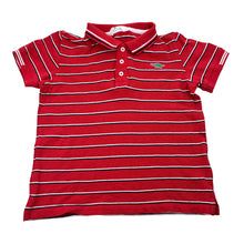 Load image into Gallery viewer, Boys Milkshake, cotton polo shirt top, dinosaur, no size, armpit to armpit: 36cm, GUC, size 7-8,  