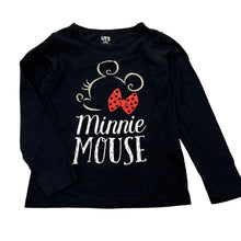 Load image into Gallery viewer, Girls Uniqlo, Disney Minnie Mouse cotton long sleeve top, FUC, size 6,  