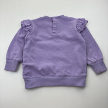 Load image into Gallery viewer, Girls Milky, broderie trim sweater / jumper, FUC, size 1,  