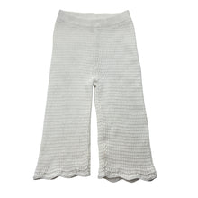 Load image into Gallery viewer, Girls Target, knitted organic cotton pants, elasticated, EUC, size 1,  