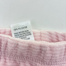Load image into Gallery viewer, Girls Anko, ribbed velour pyjama pants / bottoms, GUC, size 0,  