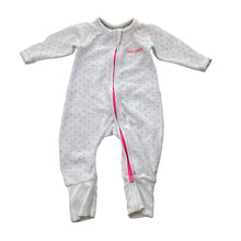 Load image into Gallery viewer, Girls Bonds, terry zip wondersuit / zippy / romper, FUC, size 0000,  
