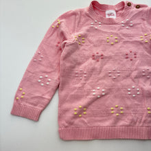 Load image into Gallery viewer, Girls Sprout, knitted cotton sweater / jumper, GUC, size 2,  