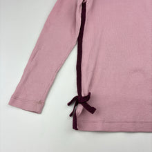 Load image into Gallery viewer, Girls Mango, pink ribbed long sleeve top, GUC, size 7,  