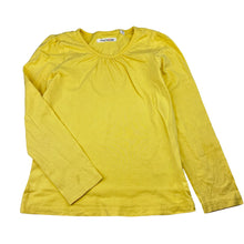 Load image into Gallery viewer, Girls Charlie &amp; Me, yellow cotton long sleeve tee / top, FUC, size 10,  
