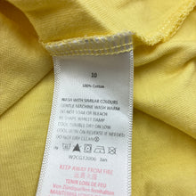 Load image into Gallery viewer, Girls Charlie &amp; Me, yellow cotton long sleeve tee / top, FUC, size 10,  