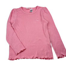 Load image into Gallery viewer, Girls Peter Alexander, ribbed stretchy long sleeve pyjama top, FUC, size 8,  