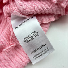 Load image into Gallery viewer, Girls Peter Alexander, ribbed stretchy long sleeve pyjama top, FUC, size 8,  
