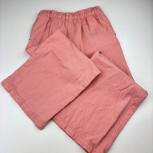 Load image into Gallery viewer, Girls Target, pink denim wide leg pants, elasticated, Inside leg: 44cm, EUC, size 7,  