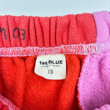 Load image into Gallery viewer, Girls 1st BLUE, fleece lined pants, elasticated, Inside leg: 46cm, FUC, size 7-8,  