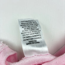 Load image into Gallery viewer, Girls Target, pink terry coverall / romper, EUC, size 0000,  