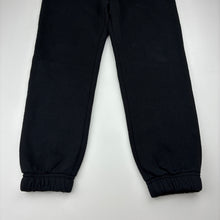 Load image into Gallery viewer, Unisex Anko, black fleece lined track pants, Inside leg: 51cm, FUC, size 8,  