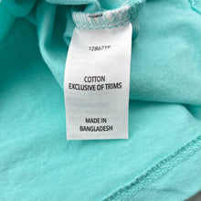 Load image into Gallery viewer, Girls Brilliant Basics, blue cotton long sleeve tee / top, roller skates, GUC, size 8,  