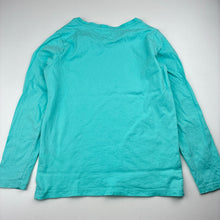 Load image into Gallery viewer, Girls Brilliant Basics, blue cotton long sleeve tee / top, roller skates, GUC, size 8,  