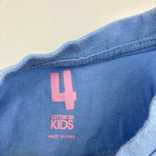 Load image into Gallery viewer, Girls Cotton On, cotton long sleeve tee / top, FUC, size 4,  