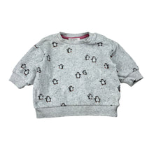 Load image into Gallery viewer, Girls purebaby, organic cotton velour sweater / jumper, GUC, size 000,  