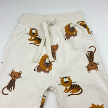 Load image into Gallery viewer, Unisex Baby Berry, fleece lined track pants, elasticated, GUC, size 1,  
