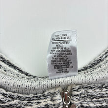 Load image into Gallery viewer, Girls Target, black, white &amp; silver zip up lightweight jacket, GUC, size 6,  