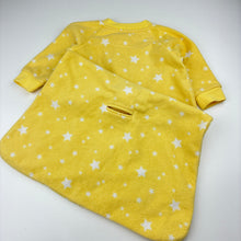 Load image into Gallery viewer, Unisex Target, yellow fleece travel sleeping bag, GUC, size 00,  