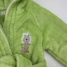 Load image into Gallery viewer, Boys Bubba Blue, fleece dressing gown / bath robe, FUC, size 00-0,  
