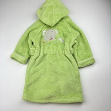 Load image into Gallery viewer, Boys Bubba Blue, fleece dressing gown / bath robe, FUC, size 00-0,  
