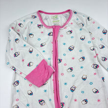 Load image into Gallery viewer, Girls Simply Lite, stretchy bamboo blend zip coverall / romper, GUC, size 0,  