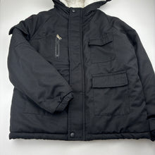 Load image into Gallery viewer, Unisex SHEIN, fleece lined hooded jacket / coat, EUC, size 11-12,  