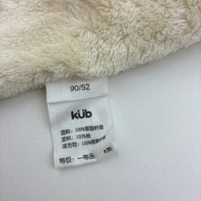 Load image into Gallery viewer, Unisex Kub, cotton lined wadded fleece hooded romper, light mark back left sleeve, FUC, size 2,  