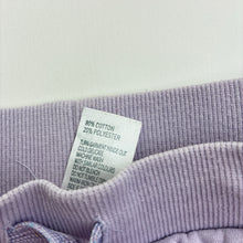 Load image into Gallery viewer, Girls Anko, fleece lined track pants, unicorns, Inside leg: 42.5cm, FUC, size 5,  