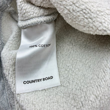 Load image into Gallery viewer, Girls Country Road, embroidered Heritage fleece lined sweater dress, light marks, FUC, size 2, L: 45cm