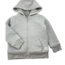Load image into Gallery viewer, Boys Target, fleece lined zip hoodie sweater, pilling &amp; light marks, FUC, size 3,  