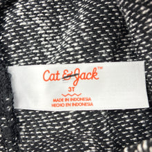Load image into Gallery viewer, Girls Cat &amp; Jack, black &amp; white pants, elasticated, Inside leg: 34.5cm, EUC, size 3,  