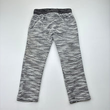 Load image into Gallery viewer, Girls Cat &amp; Jack, black &amp; white pants, elasticated, Inside leg: 34.5cm, EUC, size 3,  
