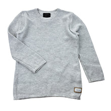 Load image into Gallery viewer, Boys Indie, knitted cotton sweater / jumper, light mark back right cuff, FUC, size 3,  
