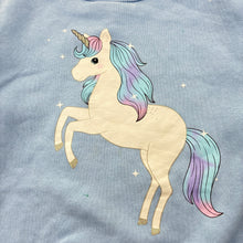 Load image into Gallery viewer, Girls Anko, fleece lined sweater / jumper, unicorn, FUC, size 6,  