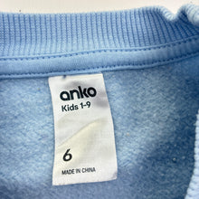 Load image into Gallery viewer, Girls Anko, fleece lined sweater / jumper, unicorn, FUC, size 6,  