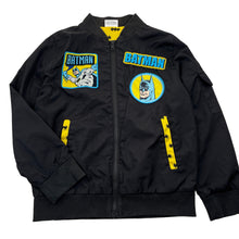 Load image into Gallery viewer, Boys DC Comics, Batman lightweight jacket / coat, no size, armpit to armpit: 40cm, shoulder to cuff: 47cm, FUC, size 8,  