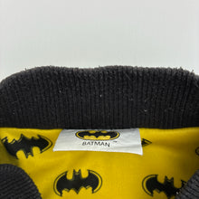 Load image into Gallery viewer, Boys DC Comics, Batman lightweight jacket / coat, no size, armpit to armpit: 40cm, shoulder to cuff: 47cm, FUC, size 8,  