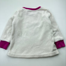 Load image into Gallery viewer, Girls Mango, fleece pyjama top, FUC, size 4,  