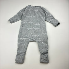 Load image into Gallery viewer, Unisex Bonds, stretchy cozysuit coverall / romper, GUC, size 000,  