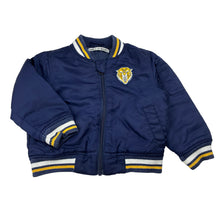 Load image into Gallery viewer, Boys Target, navy bomber jacket, wash fade, FUC, size 2,  