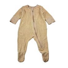 Load image into Gallery viewer, Unisex Wilson + Frenchy, organic cotton terry zip coverall / romper, EUC, size 000,  