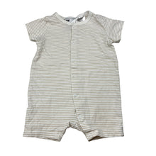 Load image into Gallery viewer, Unisex H&amp;M, striped cotton romper, GUC, size 00,  