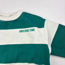 Load image into Gallery viewer, Boys Zara, fleece lined sweater / jumper, wash fade, FUC, size 3,  