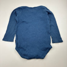 Load image into Gallery viewer, Unisex Bonds, ribbed cotton bodysuit / romper, wash fade, FUC, size 2,  