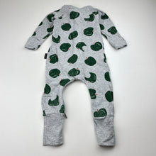 Load image into Gallery viewer, Unisex Bonds, zip wondersuit / zippy / romper, apples, GUC, size 00,  