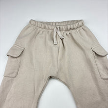 Load image into Gallery viewer, Unisex Dymples, fleece lined casual pants, elasticated, GUC, size 1,  